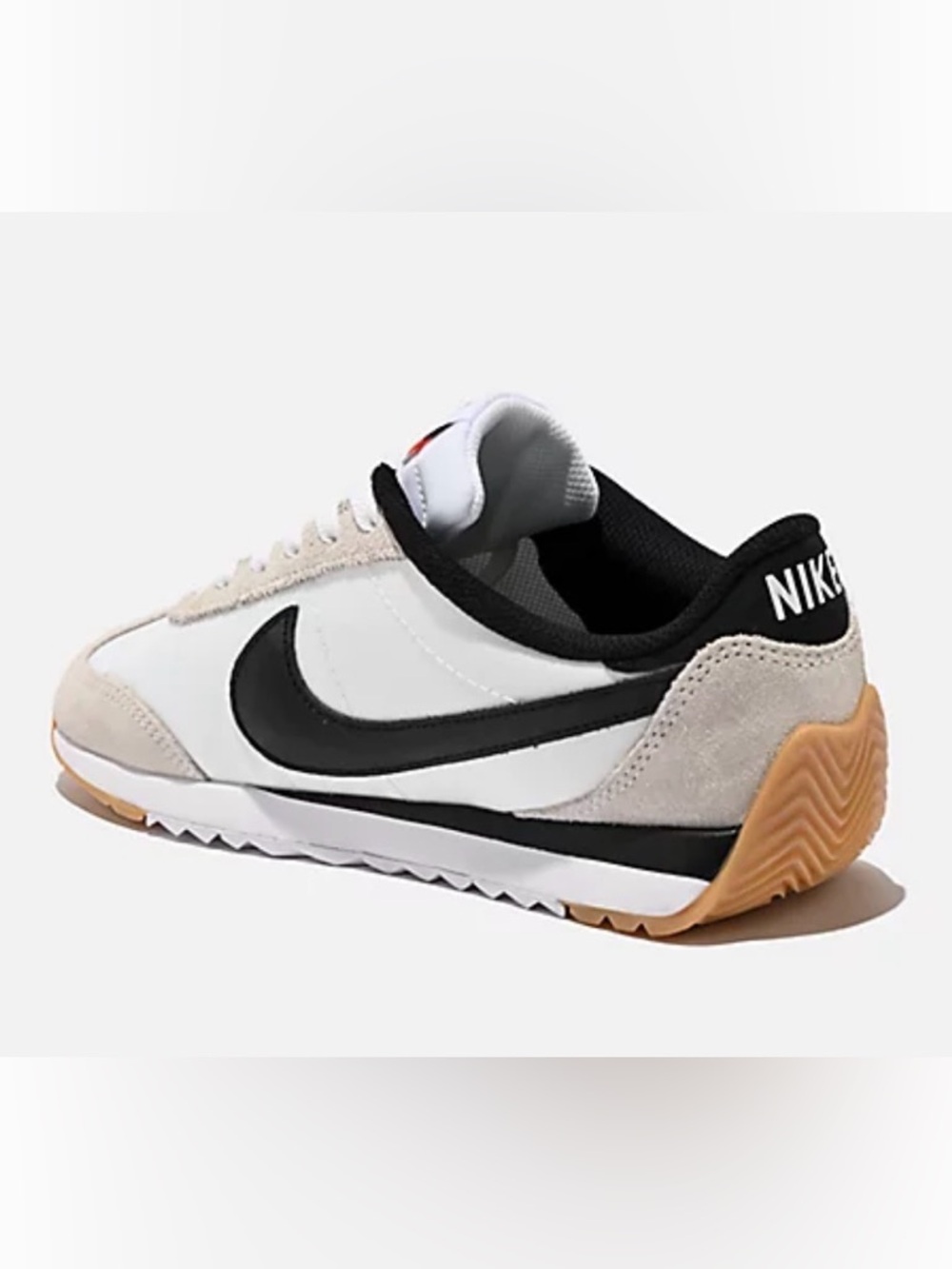 Nike - NEW! Pacific White and Black Retro Runner with Gum Sole - Size 9